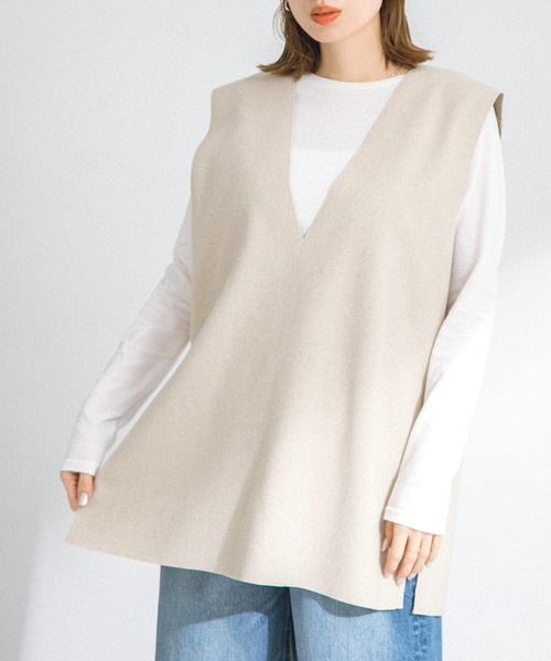 「URBAN RESEARCH」 ノースリーブトップス FREE グレー系その他 レディース URBAN RESEARCH Sonny Label 「URBAN Label」 ノースリーブ