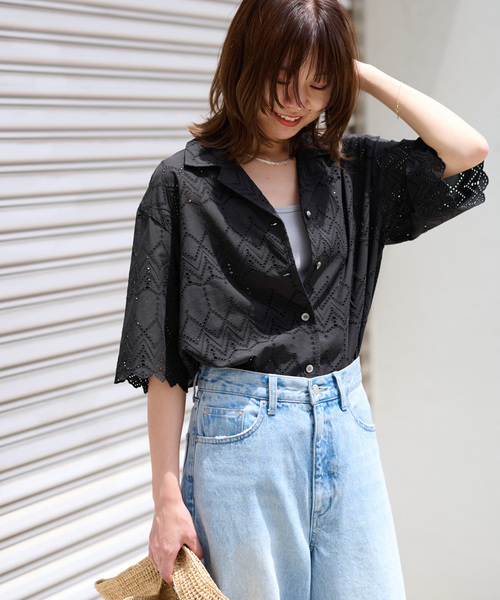 JOURNAL STANDARD relume ブラウス シャツ 「追加」コットン