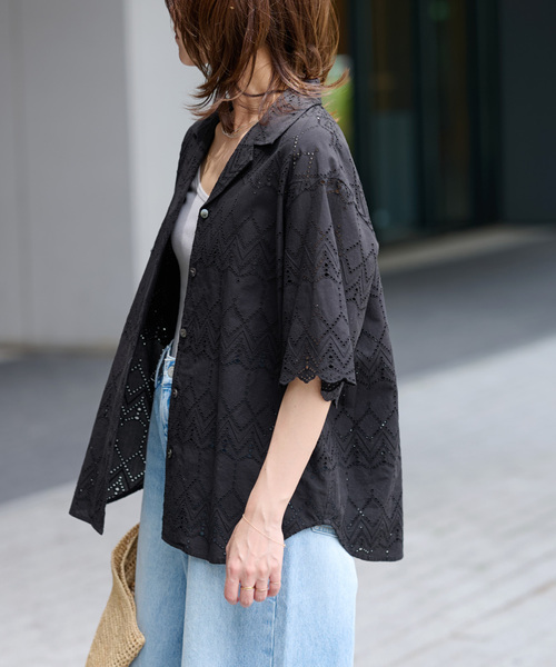 JOURNAL STANDARD relume ブラウス シャツ 「追加」コットン