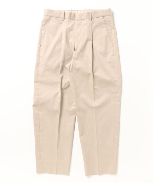 新品 beauty＆youth スラックス パンツ ベージュ XL BEAUTY＆YOUTH UNITED ARROWS 「BEAUTY&YOUTH ARROWS