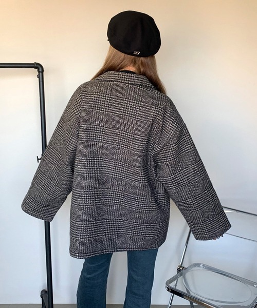 「non-hedge」 チェスターコート FREE オフホワイト レディース_画像7