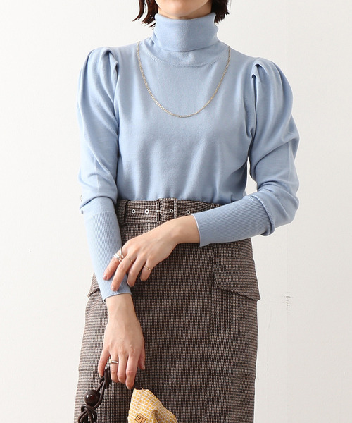 「martinique」 タートルネックニット FREE ホワイト レディース_画像2