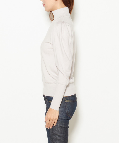 「martinique」 タートルネックニット FREE ホワイト レディース_画像5