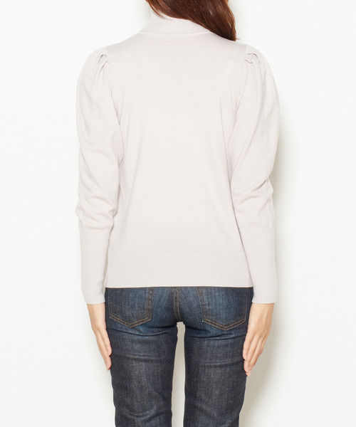 「martinique」 タートルネックニット FREE ホワイト レディース_画像6