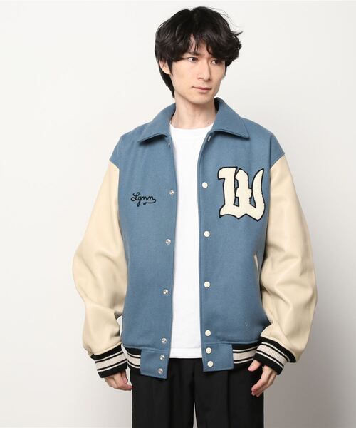 SKOOKUM（スクーカム） スタジャン M ターコイズブルー メンズ