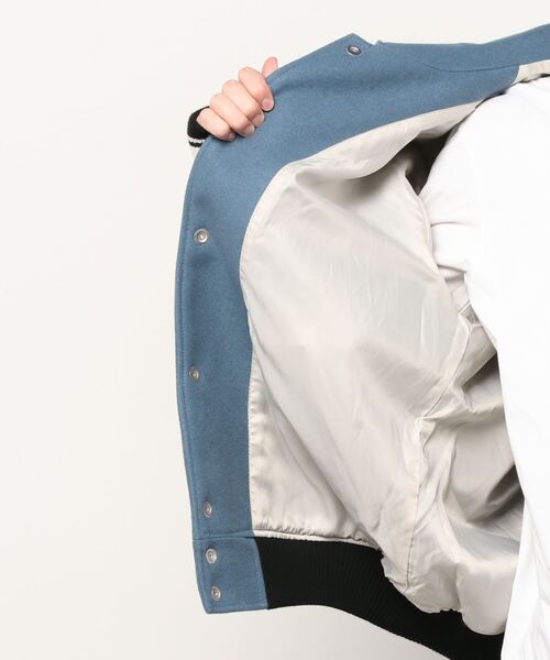 SKOOKUM（スクーカム） スタジャン M ターコイズブルー メンズ