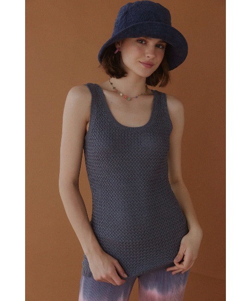 ALEXIA STAM オープンバックタンクトップ　新品未使用タグ付き Wellness Cross Back Tank Top | ALEXIA STAM
