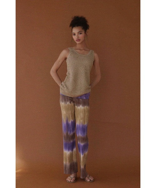 alexiastam  トップス ノースリーブ 完売品 ALEXIA STAM（アリシアスタン） タンクトップ ノースリーブ Knit Tank