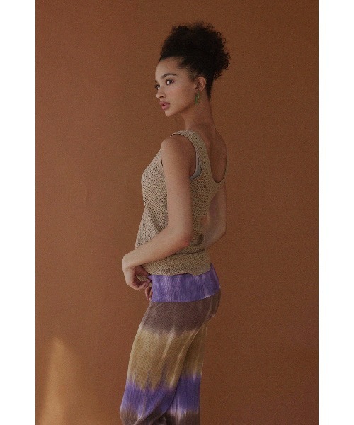 ALEXIA STAM（アリシアスタン） タンクトップ ノースリーブ Knit Tank