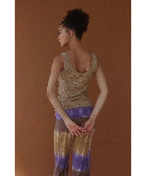 ALEXIA STAM（アリシアスタン） タンクトップ ノースリーブ Knit Tank