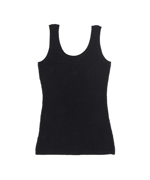ALEXIA STAM タンクトップブラック未使用 ALEXIA STAM（アリシアスタン） タンクトップ ノースリーブ Knit Tank