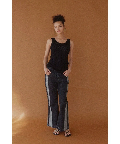 ALEXIA STAM（アリシアスタン） タンクトップ ノースリーブ Knit Tank