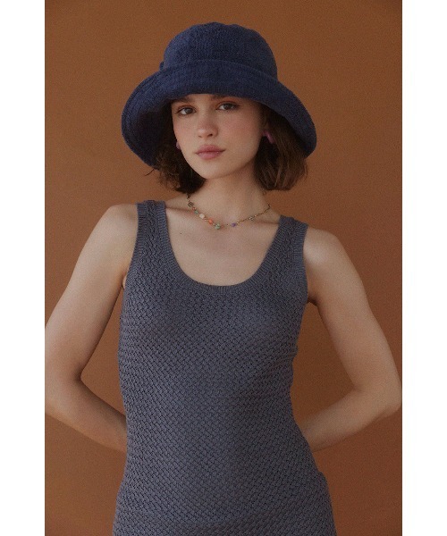 ALEXIA STAM（アリシアスタン） タンクトップ ノースリーブ Knit Tank