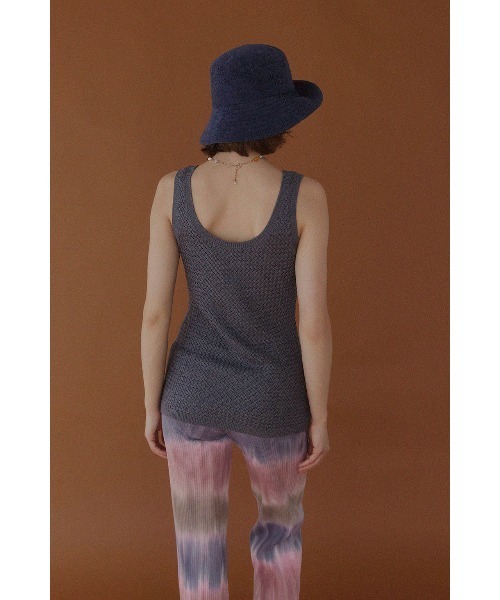 ALEXIA STAM ウェルネス ウォッシュドカラータンクトップ セール】Wellness Pigment Dyed Tank Top/ウェルネス ウォッシュド