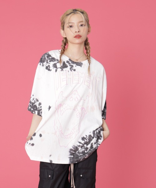 tシャツ DankeSchon/ダンケシェーン/TIEDYE SST VEHEMENT レディース メンズ