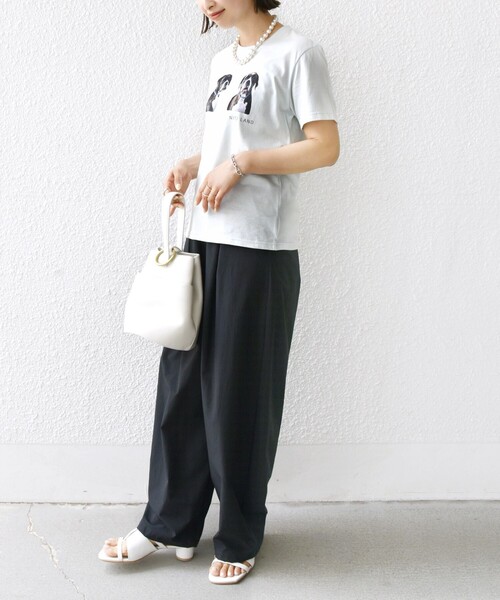 tシャツ 「SHIPS別注」ACASAM: フォト TEE レディース SHIPS tシャツ 「SHIPS別注」ACASAM: フォト TEE レディース