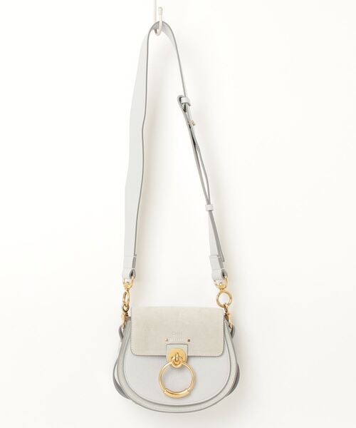 Chloe 「Chloe」 TESS ショルダーバッグ - グレー レディース