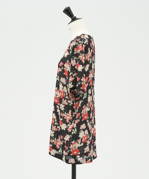 DESIGNWORKS ブラウス シャツ N゜21 花柄ブラウス レディース