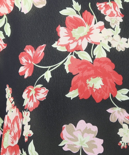 デザインワークス　花柄ブラウス DESIGNWORKS ブラウス シャツ N゜21 花柄ブラウス レディース