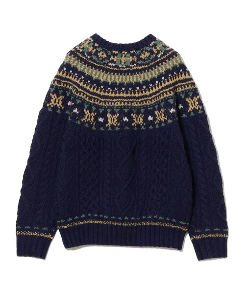 BEAMS+（ビームスプラス） セーター ニット ノルディック ケーブル