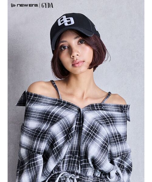 NEW ERA キャップ 帽子 GYDA×NEW GG BIG LOGO CAP レディース
