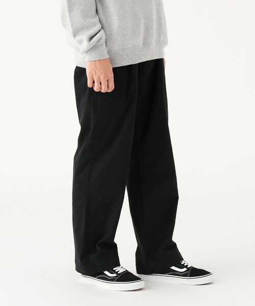 B：MING by BEAMS（ビーミング by ビームス） パンツ 微起毛 1プリーツ