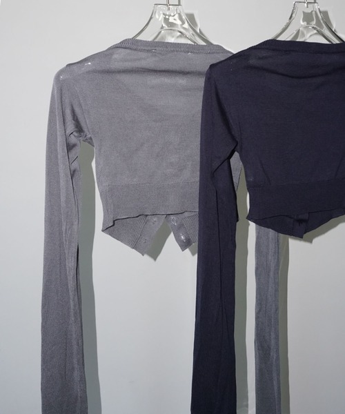 chuclla スリーブラップ ニットビスチェ chw25a027 レディース メンズ