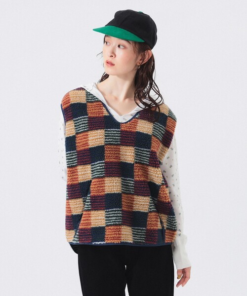 BEAMS BOY（ビームス ボーイ） ベスト ジレ 「2/5再値下げ」ジャガード