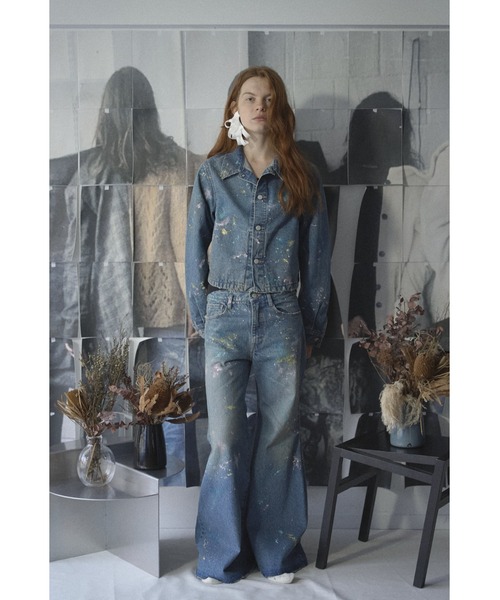 シーン　シン　 Shinzone（シンゾーン）】BAGGY JEANS デニムパンツ