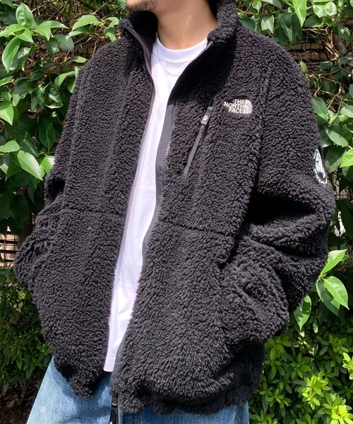THE NORTH FACE　ノースフェイス ウールブルゾン　ヘリンボーン　L THE NORTH FACE（ザ ノースフェイス） ブルゾン L ブラック メンズ