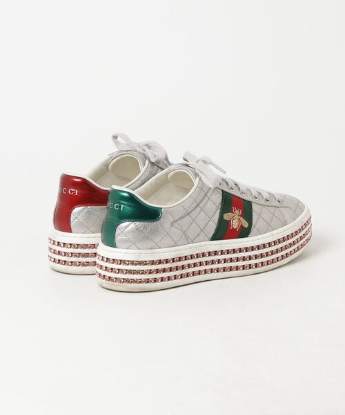 GUCCI グッチウィメンズ スニーカーローカットスニーカー 楽天市場】グッチ GUCCI スニーカー メンズ ストライプ レザー