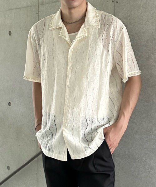 Otte シャツ パールシースルーシャツ メンズ レディース : ZOZOTOWN