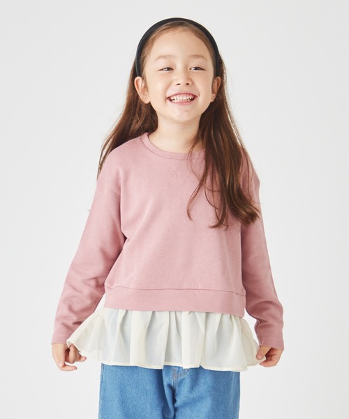 ever closet（エバークローゼット） tシャツ フリル付きトップス