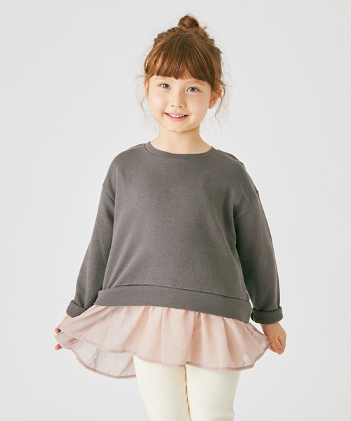 ever closet（エバークローゼット） tシャツ フリル付きトップス