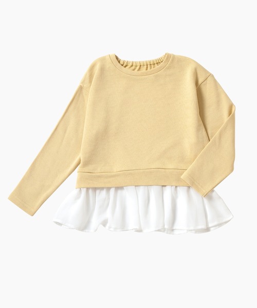 ever closet（エバークローゼット） tシャツ フリル付きトップス