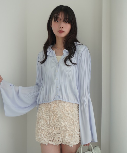 EIMY ISTOIRE（エイミーイストワール） ブラウス シャツ フレア