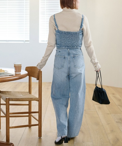 「DISCOAT」 デニムパンツ SMALL ブラック レディース