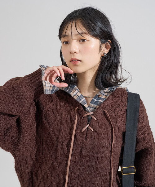 FREAK'S STORE（フリークスストア） ニット セーター 2way リメイク風