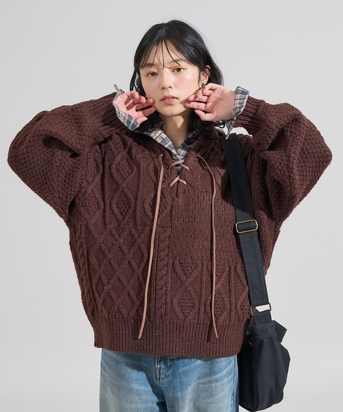 FREAK'S STORE（フリークスストア） ニット セーター 2way リメイク風