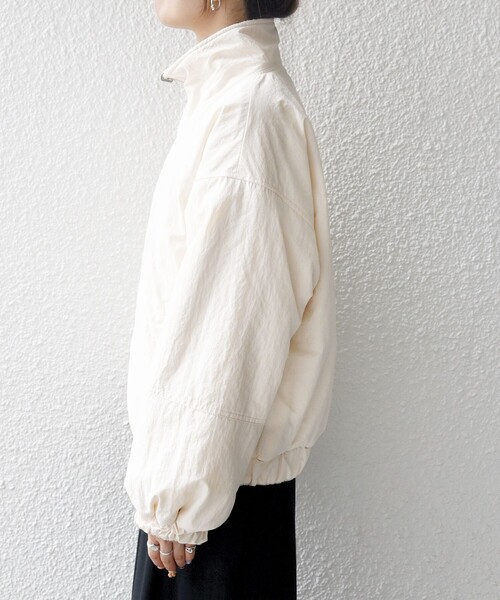 SHIPS any ブルゾン アウター any: ナイロン × ボア リバーシブル