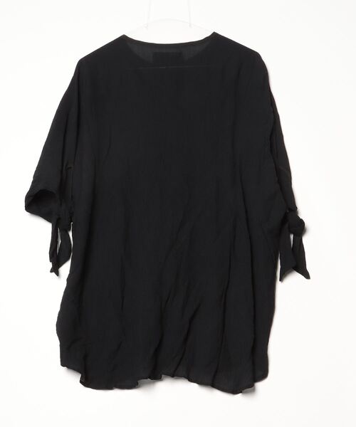 「gomme」 半袖ブラウス M ブラック レディース_画像2