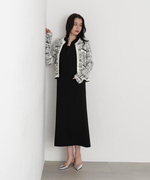 PINKY&DIANNE ワンピース キーネックジャンパースカート