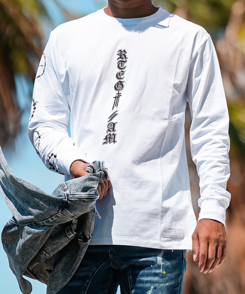 adamsJUGGLER（アダムスジャグラー） tシャツ RTEGアームレフ/OE＆EM