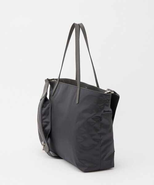 russet　ラシット　ナイロン2wayショルダー　トートバック　グレー russet（ラシット） トートバッグ クラウズナイロン2WAYトートバッグ