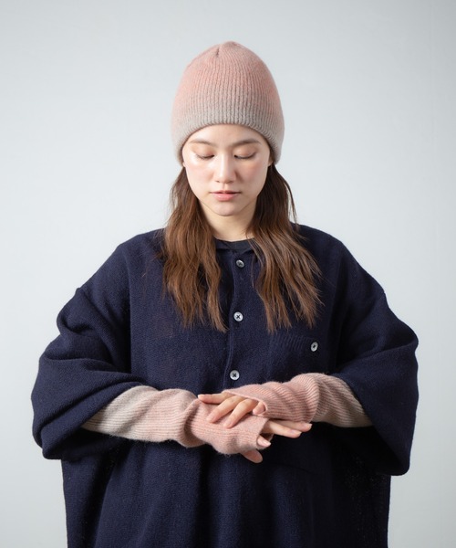 RACAL（ラカル） ニット帽 ニットキャップ Reversible Alpaca Wool