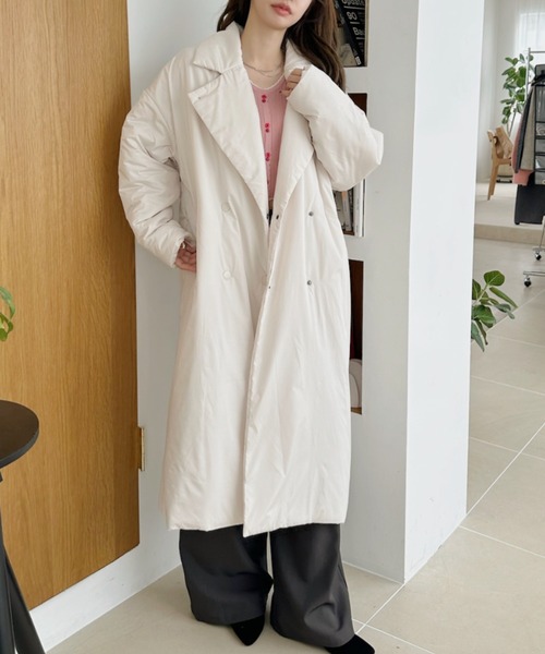 shu ZARA 中綿入り チェスターコート 軽量 暖かい shu ZARA 中綿入り チェスターコート 軽量 暖かい shu様専用 ZARA 中綿