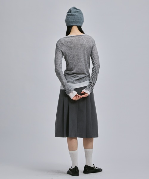 「FEKETE」 ニットキャップ FREE アイボリー レディース_画像4