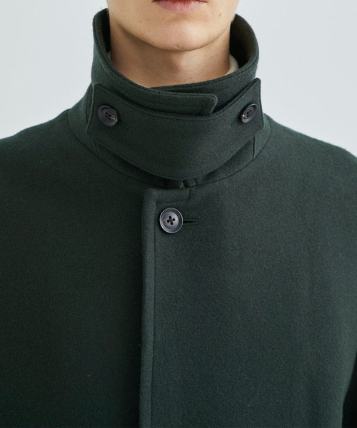 CITY（シティ） ステンカラーコート 2 ダークグリーン メンズ