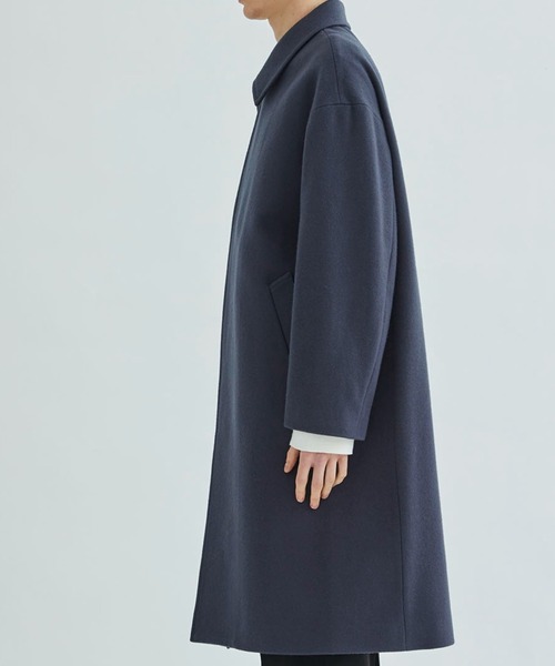 CITY（シティ） ステンカラーコート 2 ダークグリーン メンズ