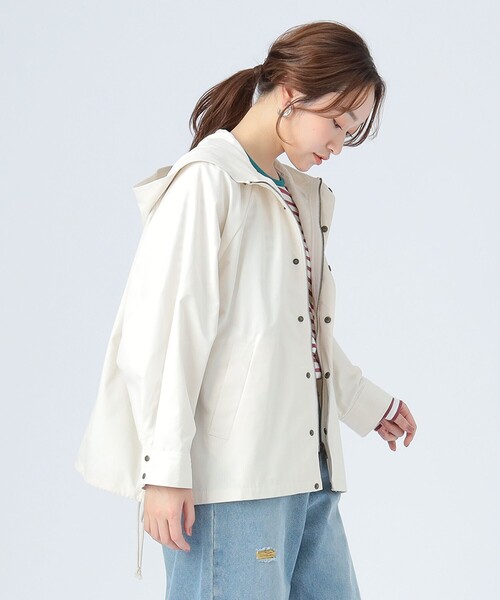 ブルーレーベルポンチョ風ブルゾン BEAMS HEART（ビームス ハート） ブルゾン アウター ポンチョ風